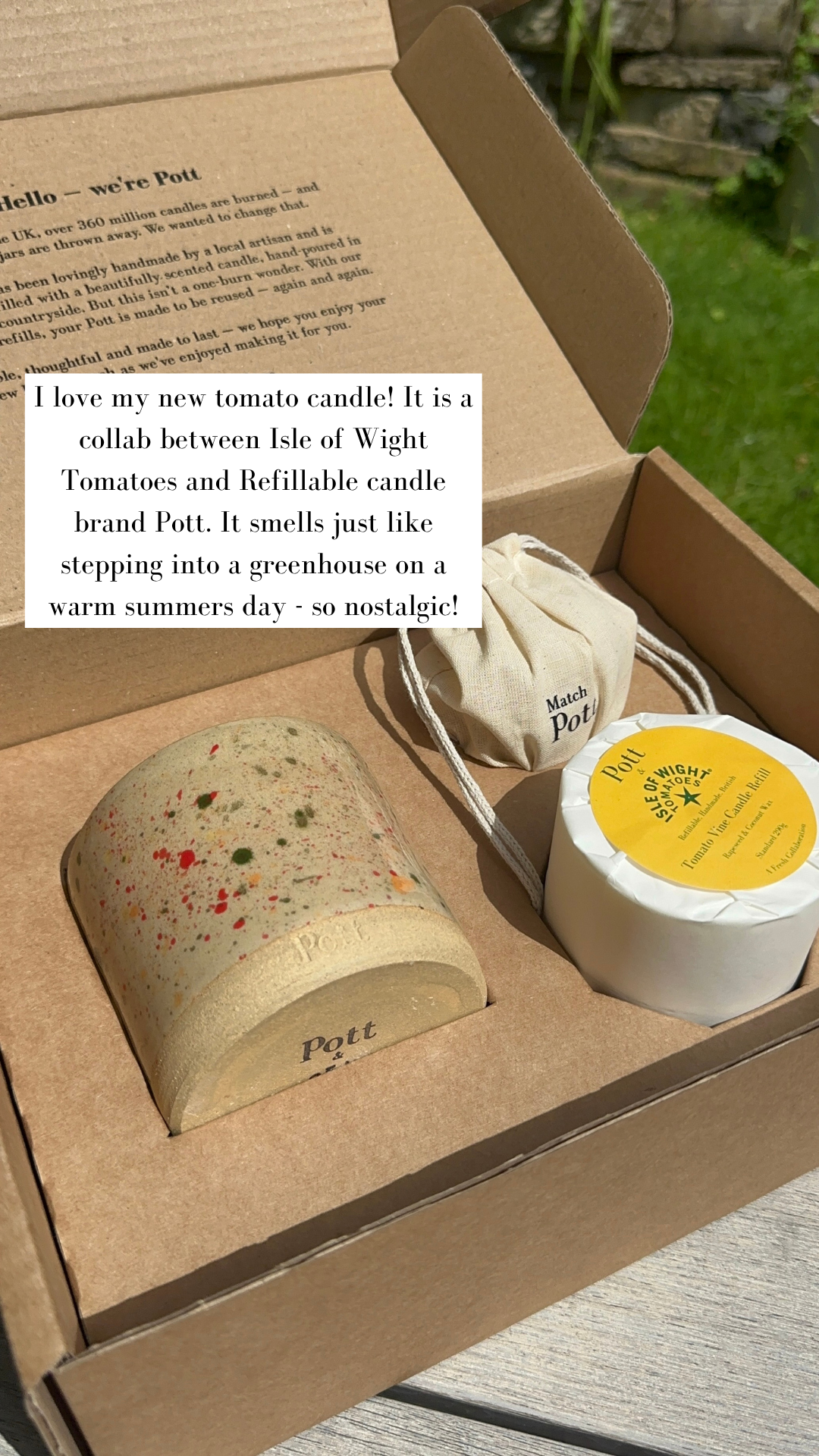 Pott Candles Facebook ad