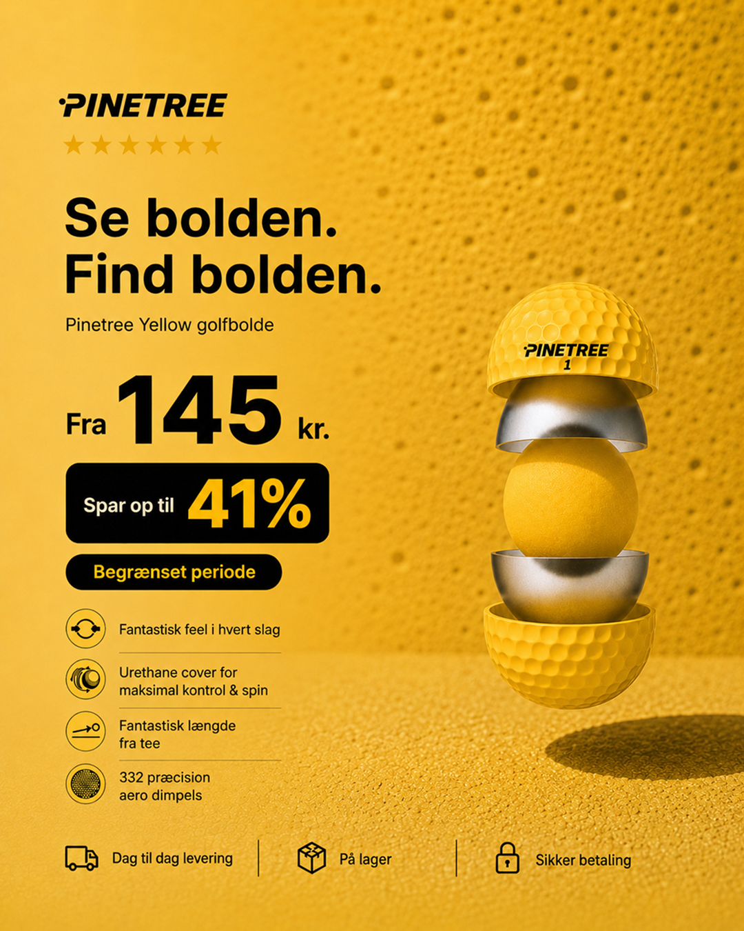 Pinetree Golf Facebook ad