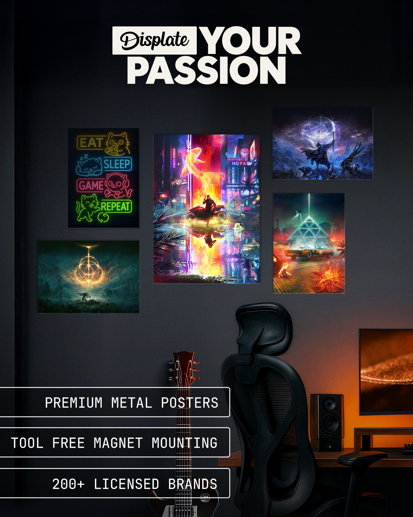 Displate Facebook ad