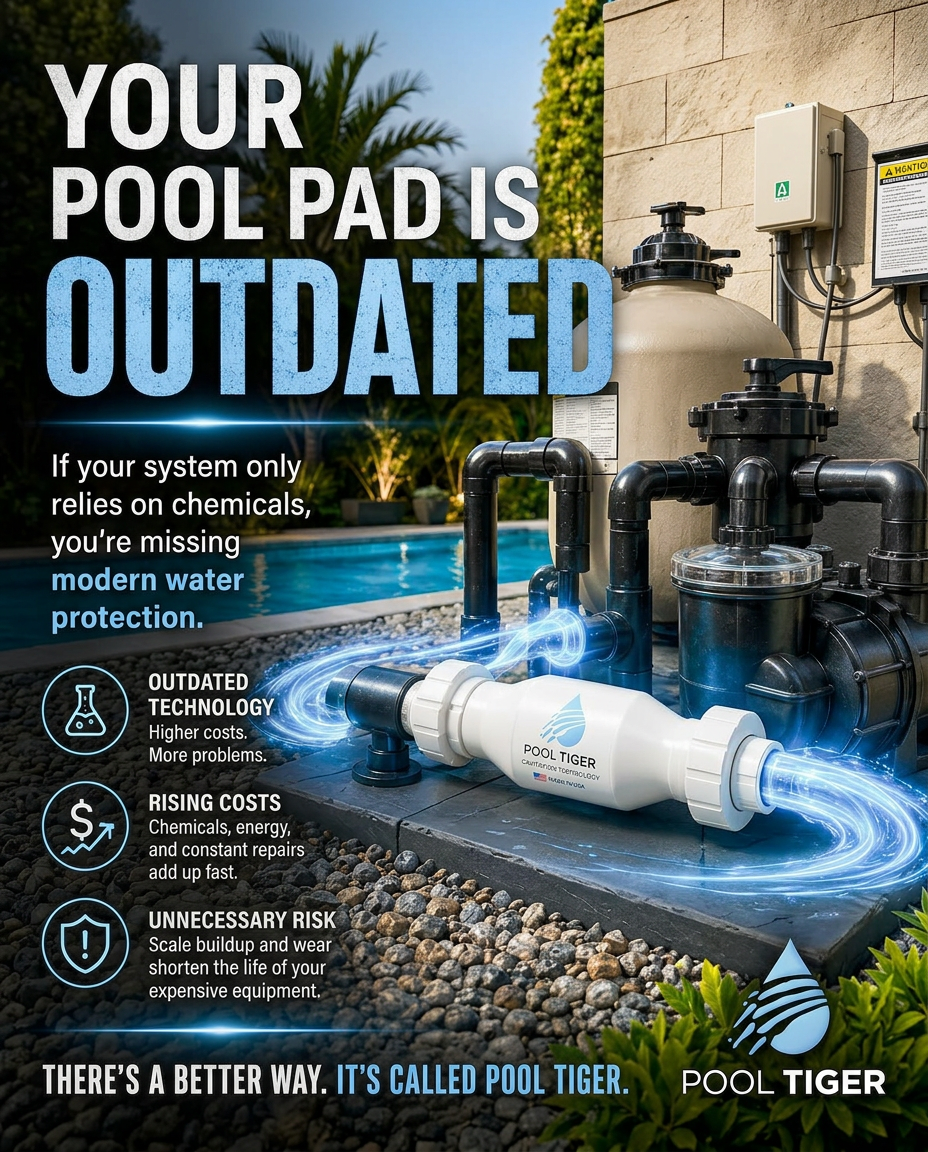 Pool Tiger Facebook ad