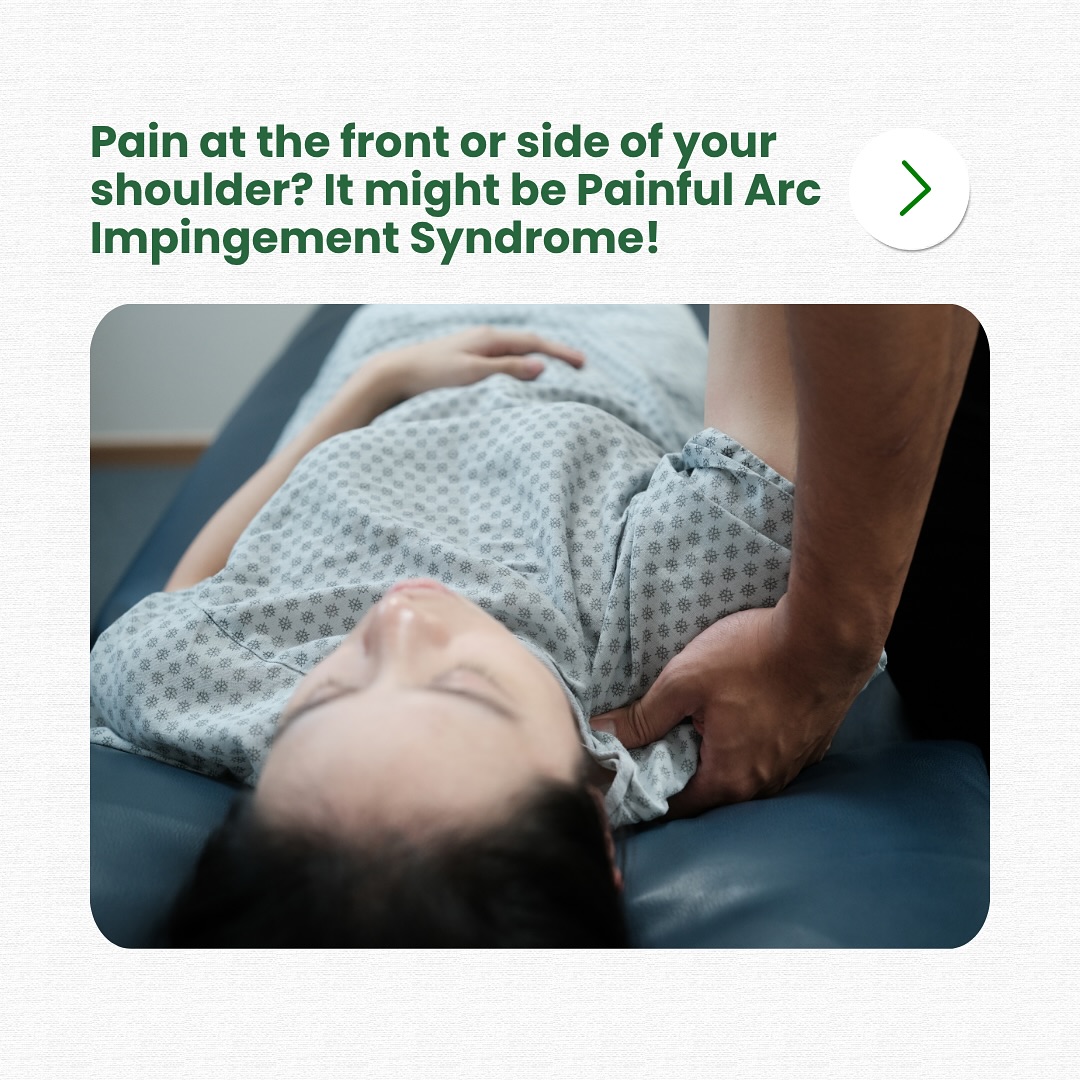 Orchard Health Clinic Facebook ad: Painful Arc Impingement Syndrome (Swimmer’s Shoulder)