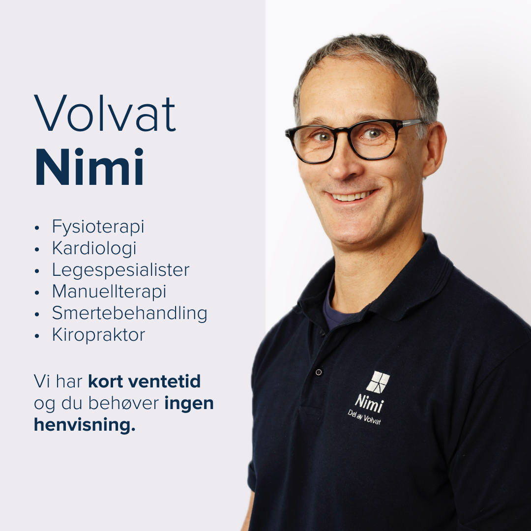 Volvat Nimi - Norsk idrettsmedisinsk institutt Facebook ad