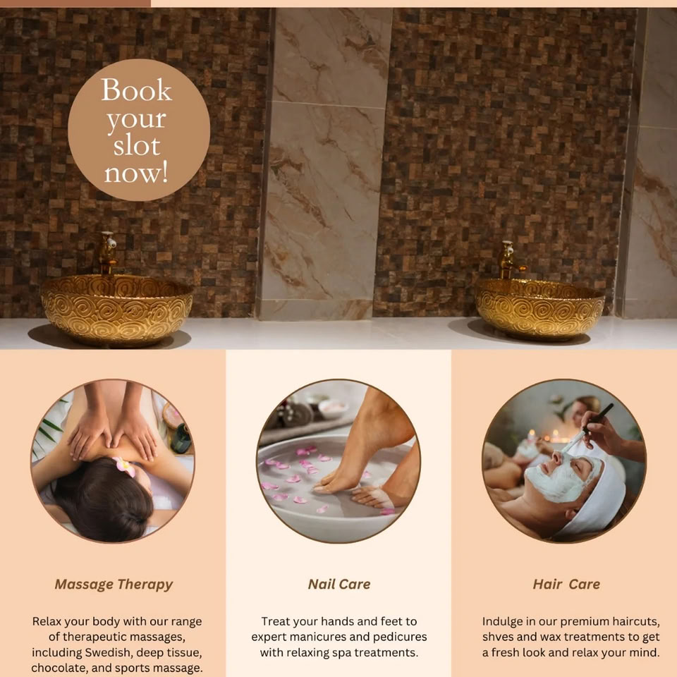 Boracay Spa and Salon Facebook ad: We're open!