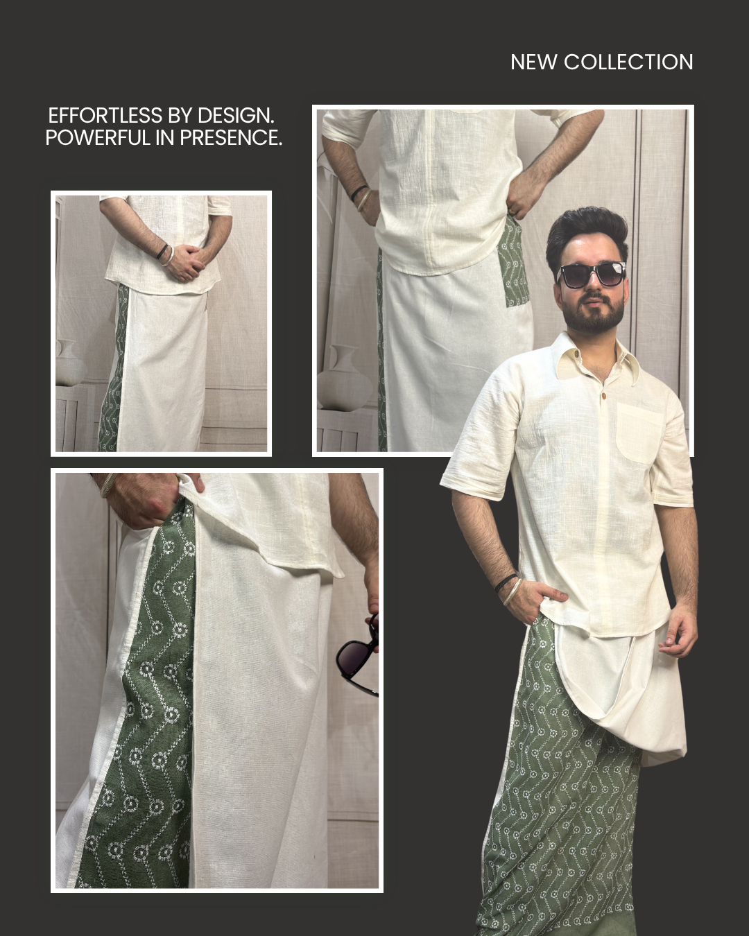 Nirmal Online Facebook ad: premium pajamalungi in modern style