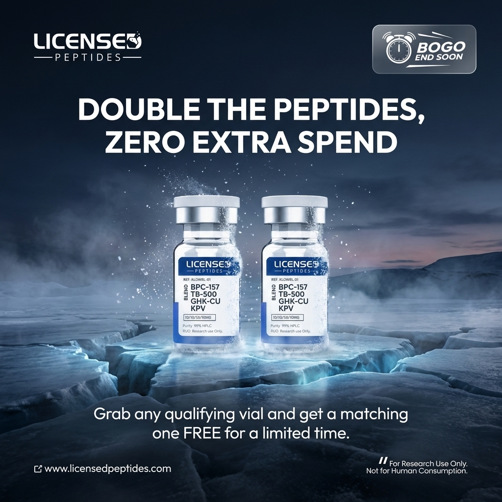 LicensedPeptides Facebook ad