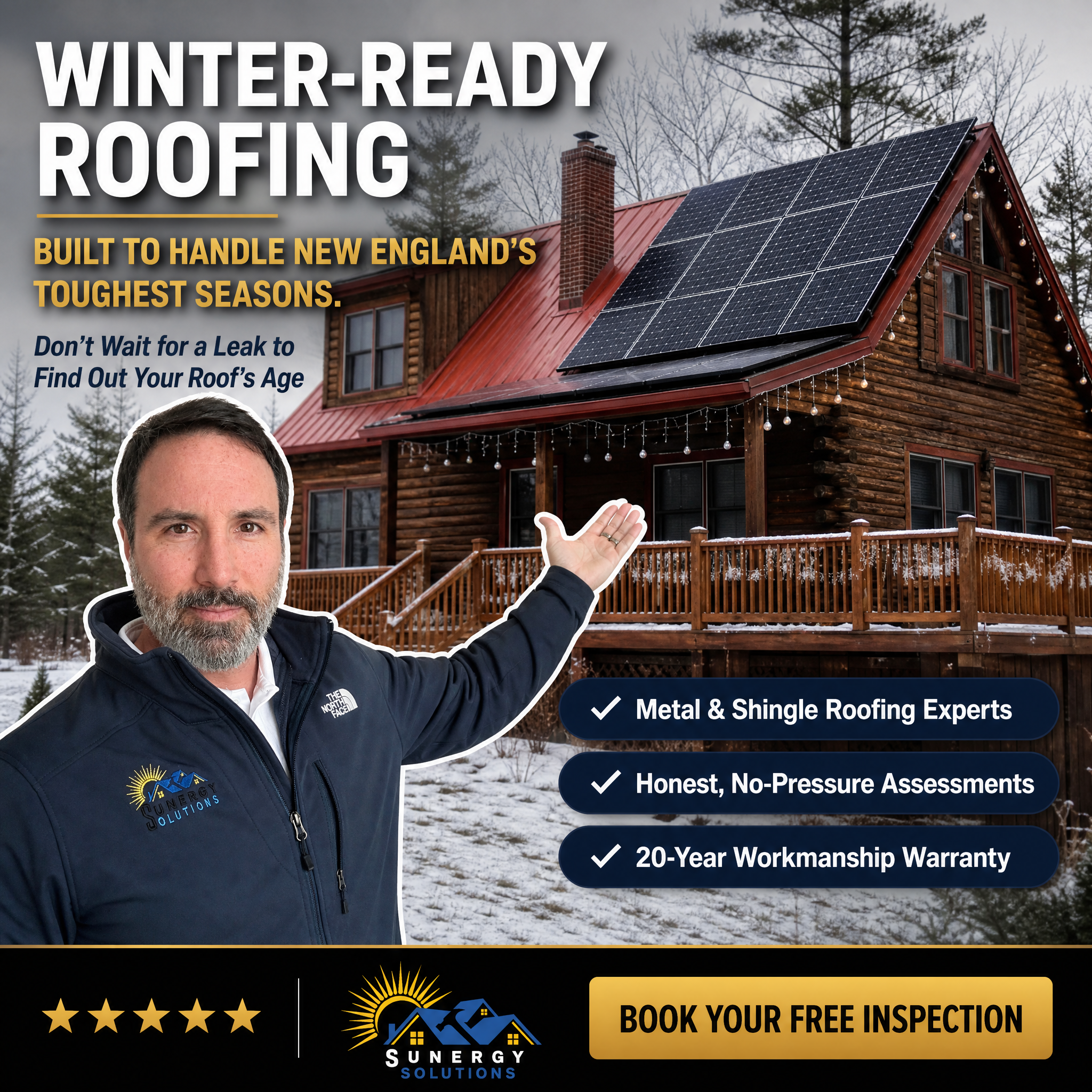 Sunergy Solutions Roofing Facebook ad