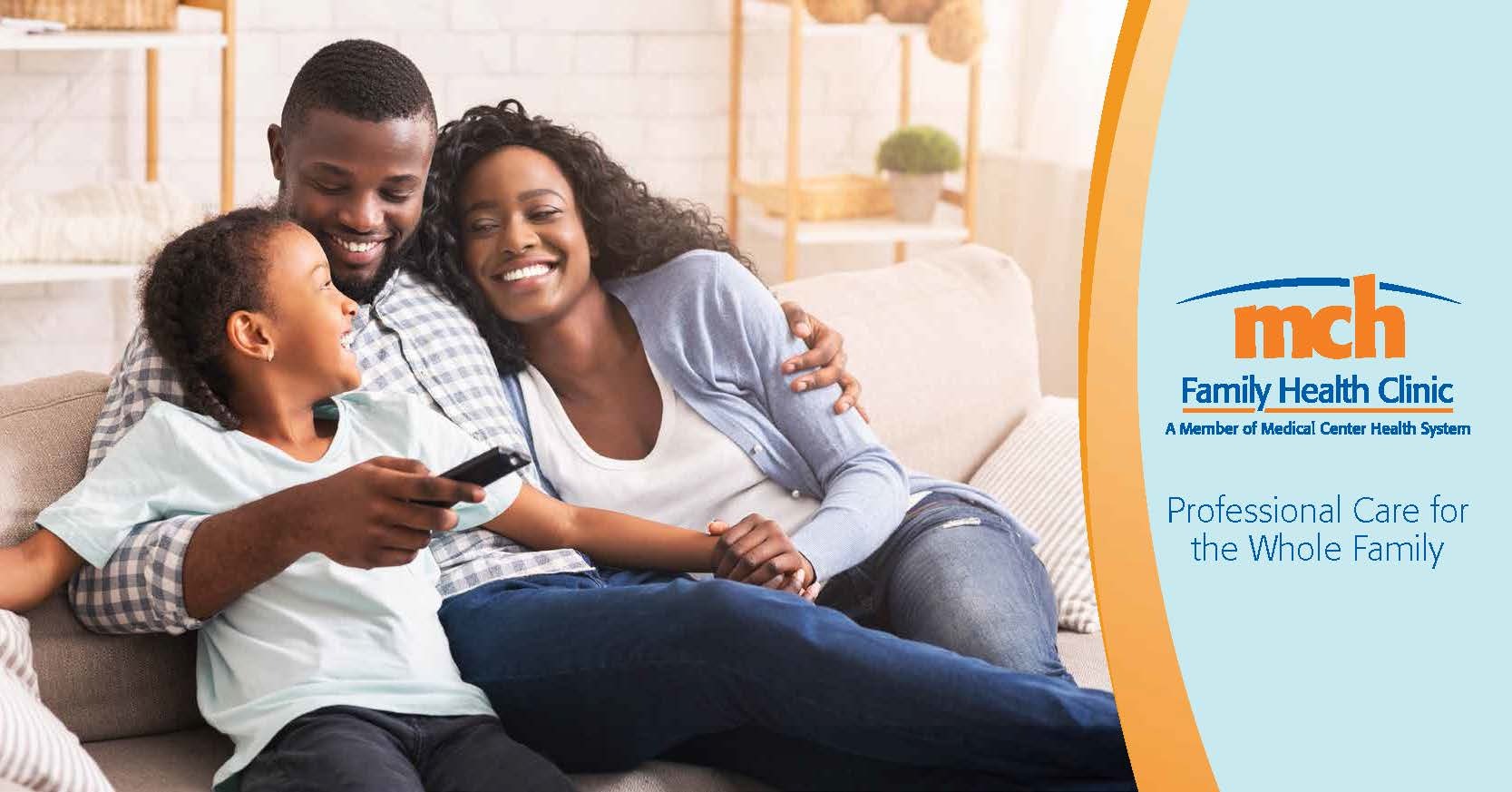 Medical Center Health System Facebook ad: MCH Family Health Clinic