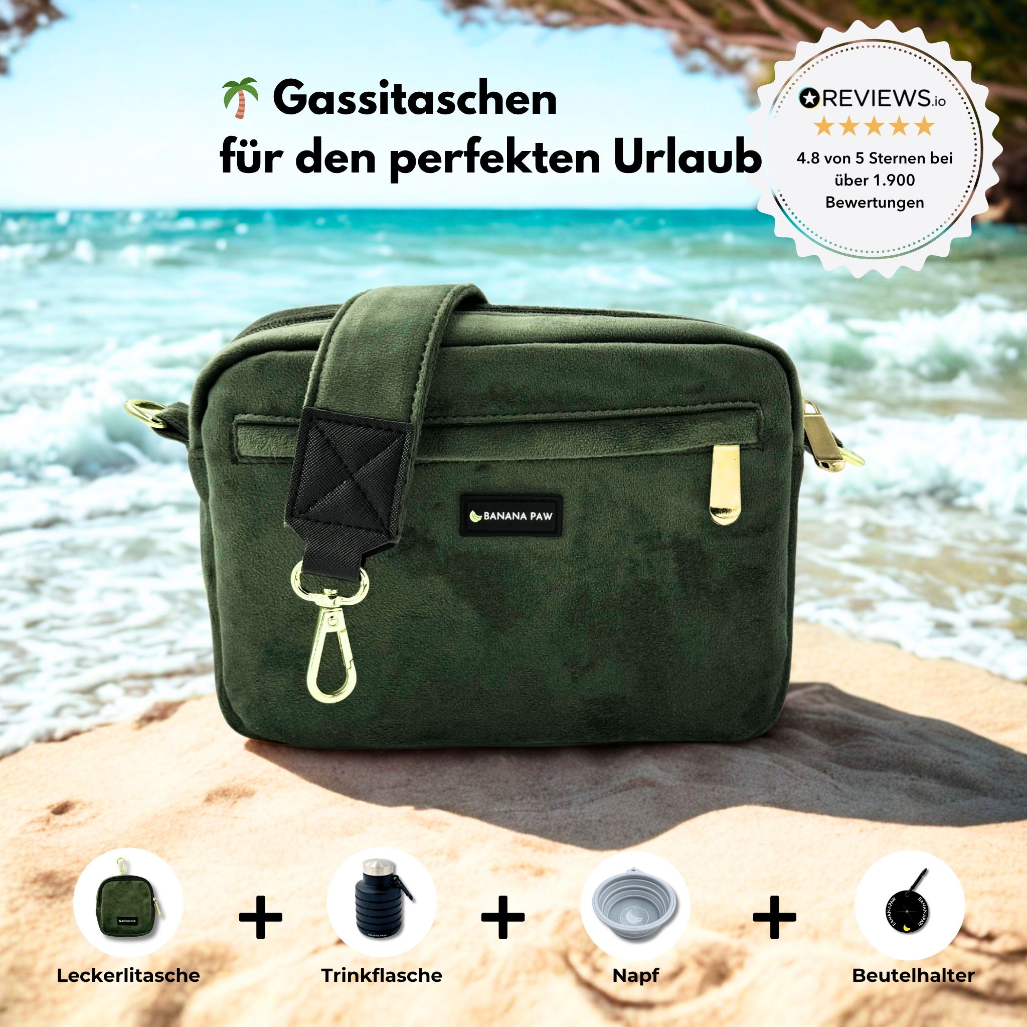 BananaPaw Facebook ad: Das Must-have für deine Gassirunde