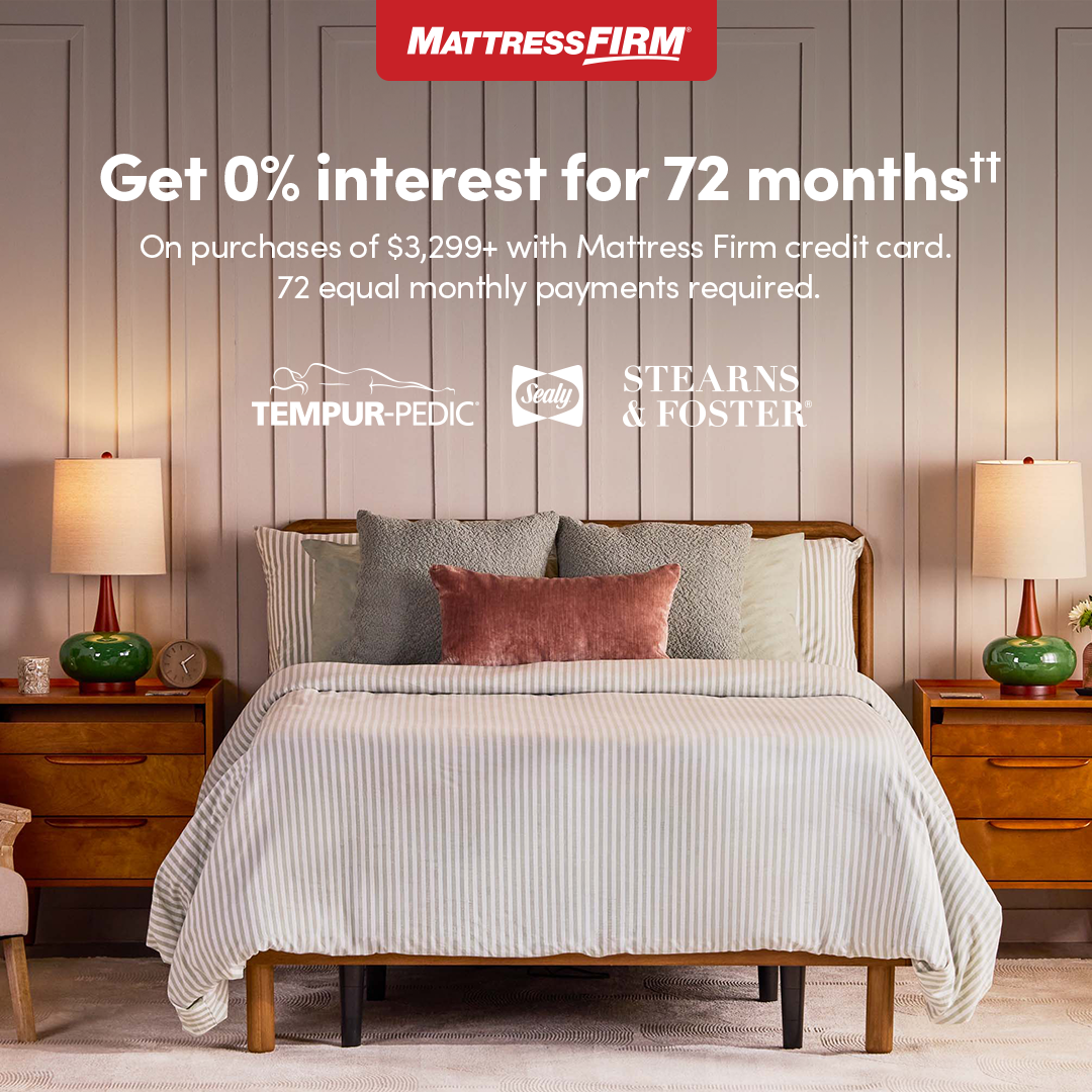 Mattress Firm Facebook ad