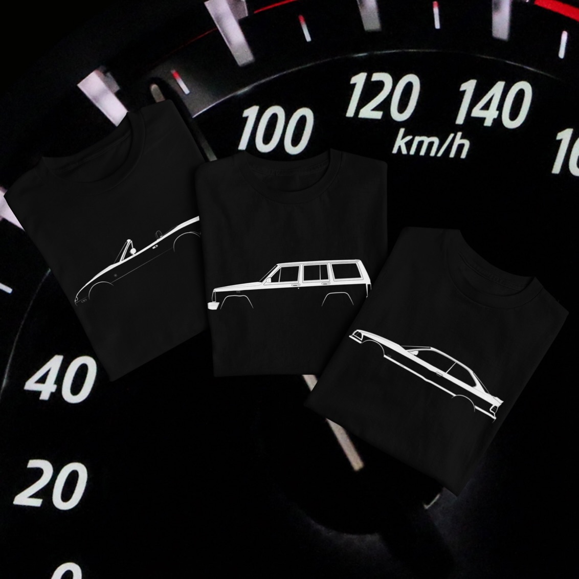 Shirtinator Deutschland Facebook ad: 'Jeep Cherokee (XJ)' Silhouette · Männer T-Shirt B&C