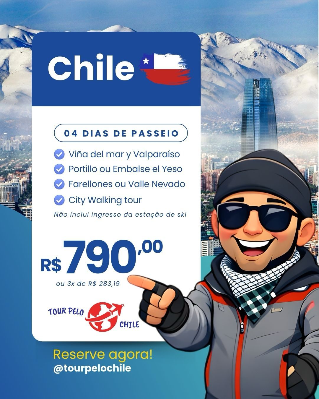 Tourpelochile Facebook ad