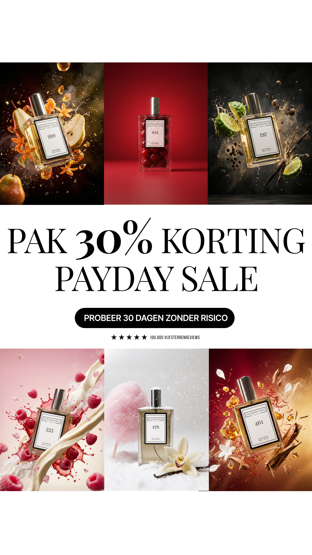 The Essence Vault Facebook ad