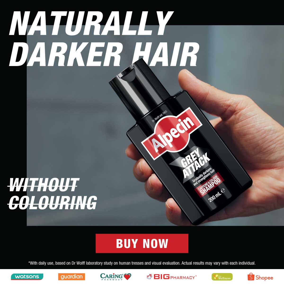 Alpecin Facebook ad