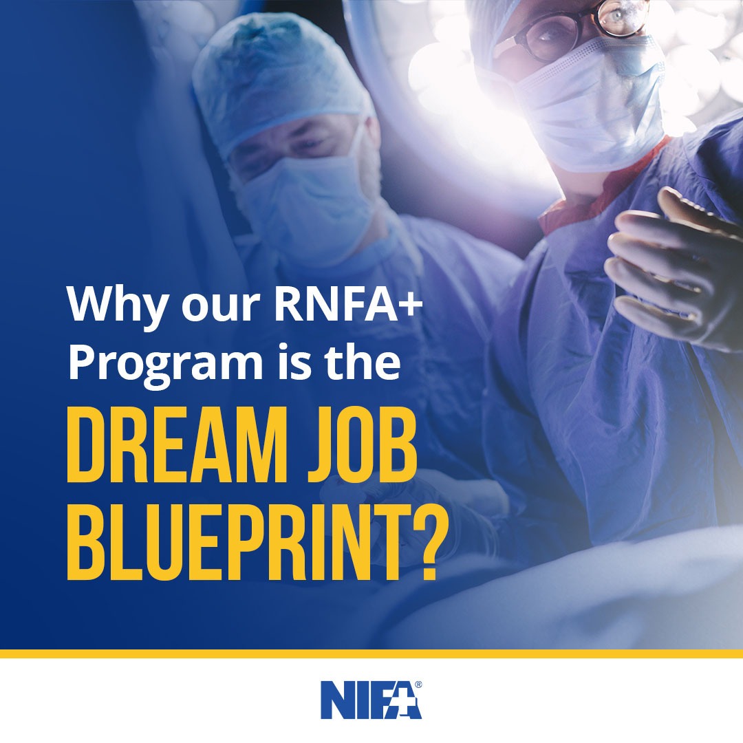 NIFA, the National Institute of First Assisting, Inc. Facebook ad: We guarantee, you will master the skills of the nation’s…