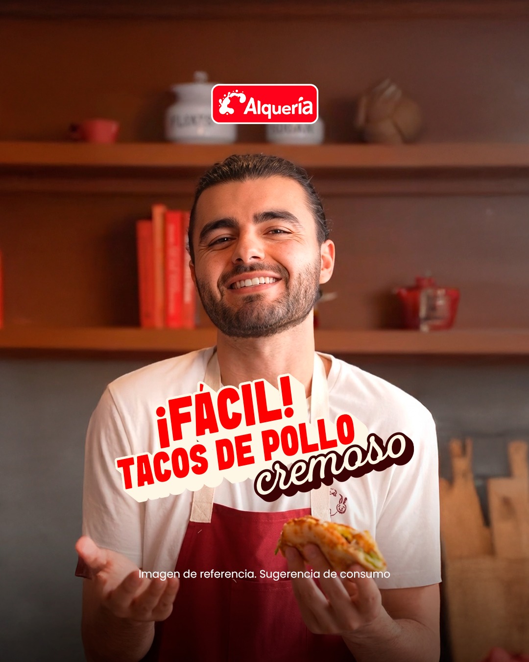 Recetas Alquería Facebook ad: El desvare que hace match cuando necesitas ideas…