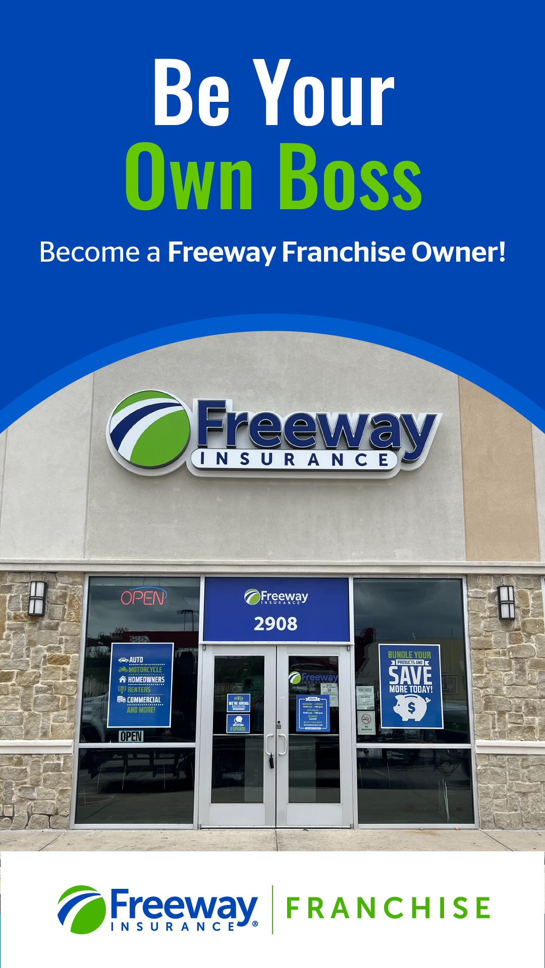 Freeway Insurance Facebook ad