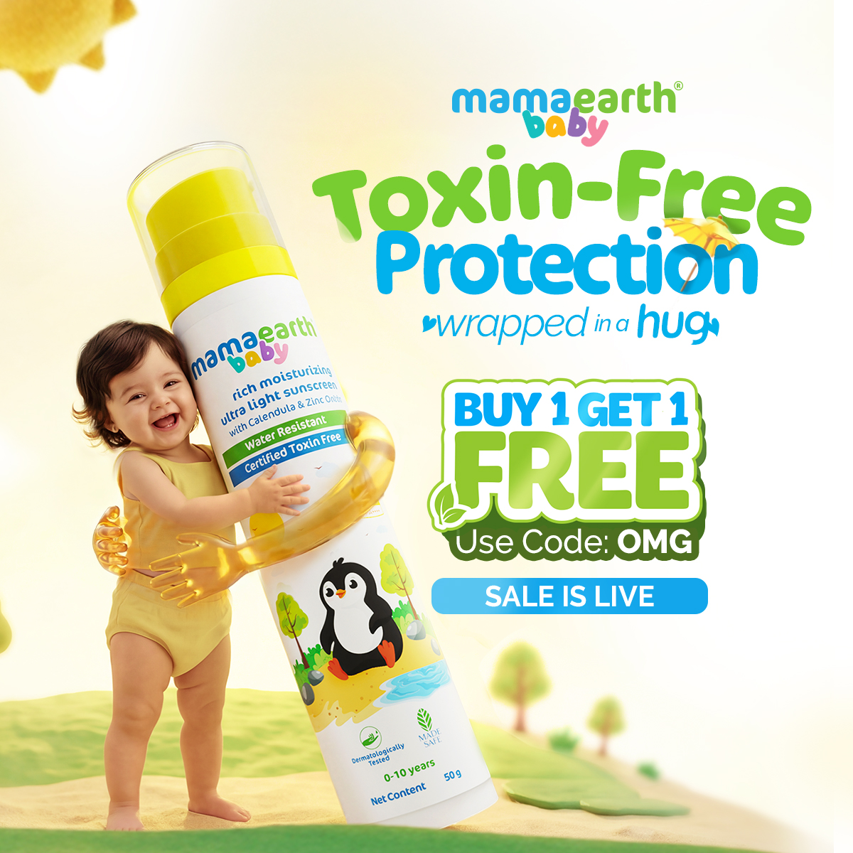 Mamaearth Facebook ad