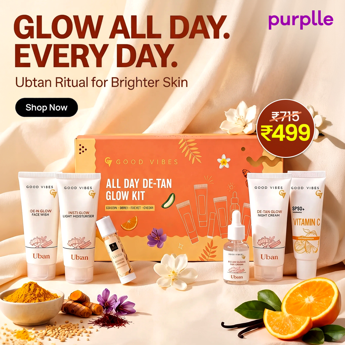 Purplle.com Facebook ad