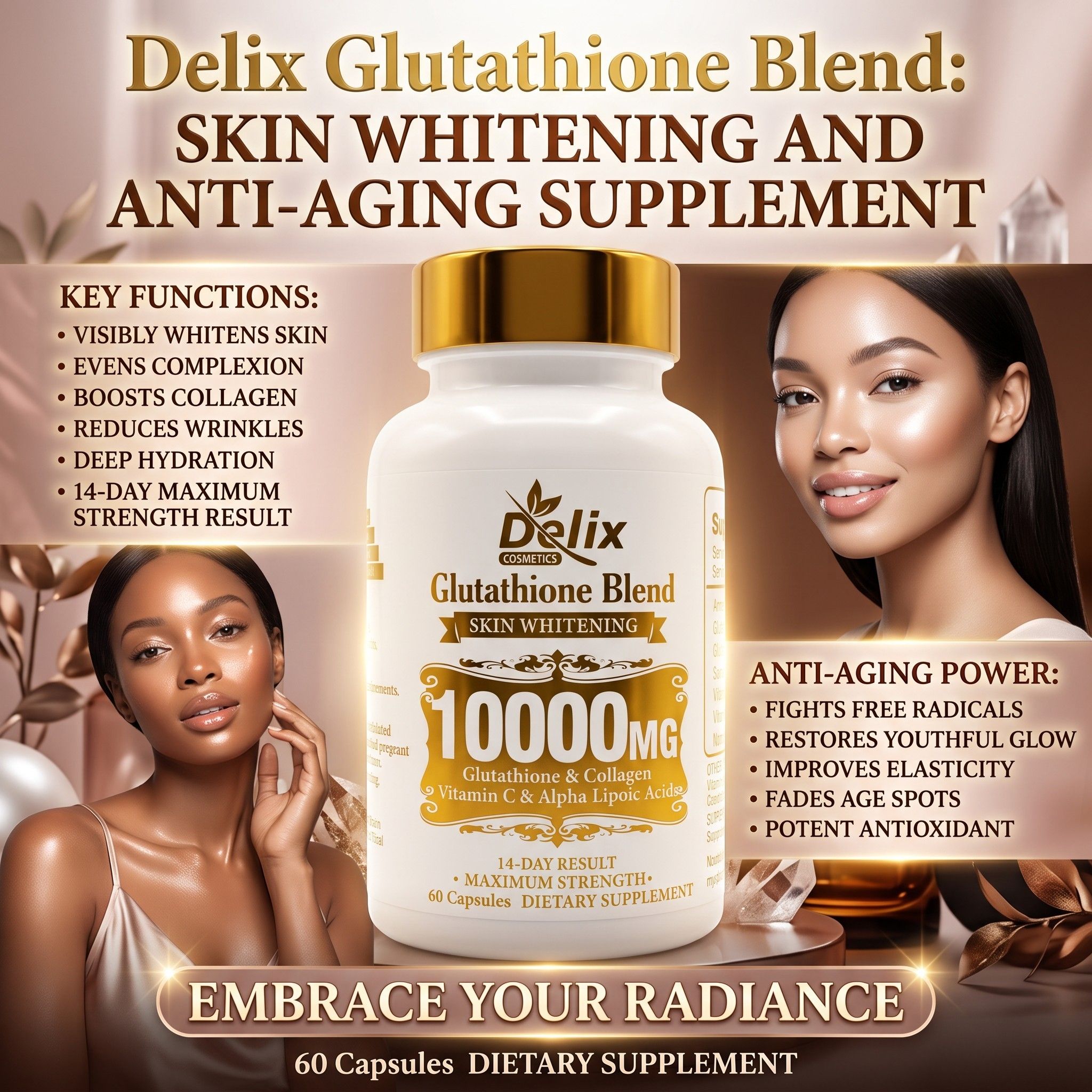 Delix Organic And Natural Supplements Facebook ad: GHS 200 ONLY