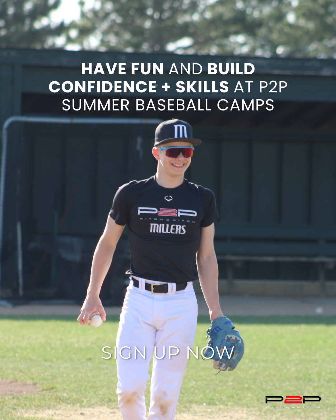 Pitch 2 Pitch Facebook ad: Build confidence, work on skills, and have a…