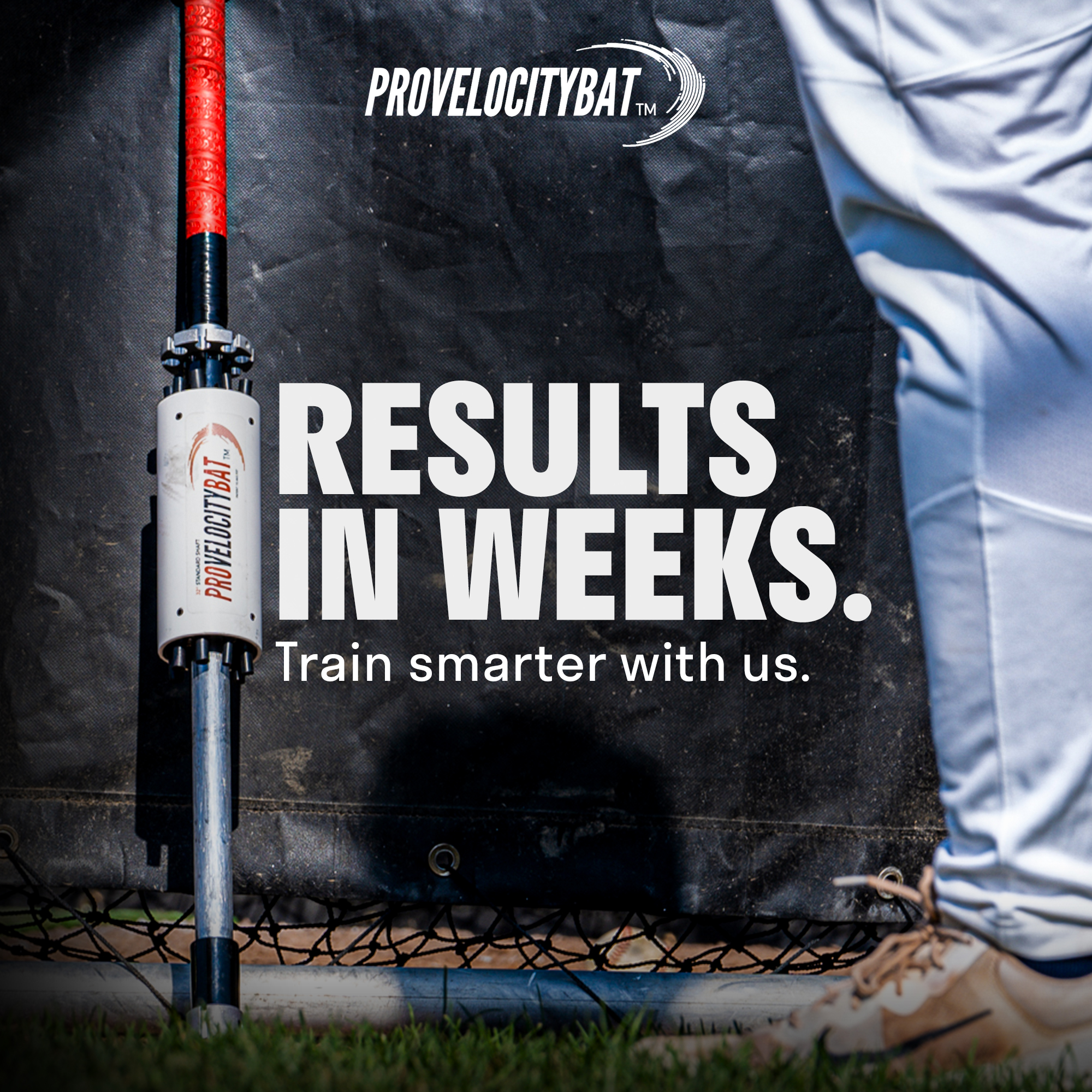 ProVelocity Bat Facebook ad: Improve Your Bat Speed, In Real Time