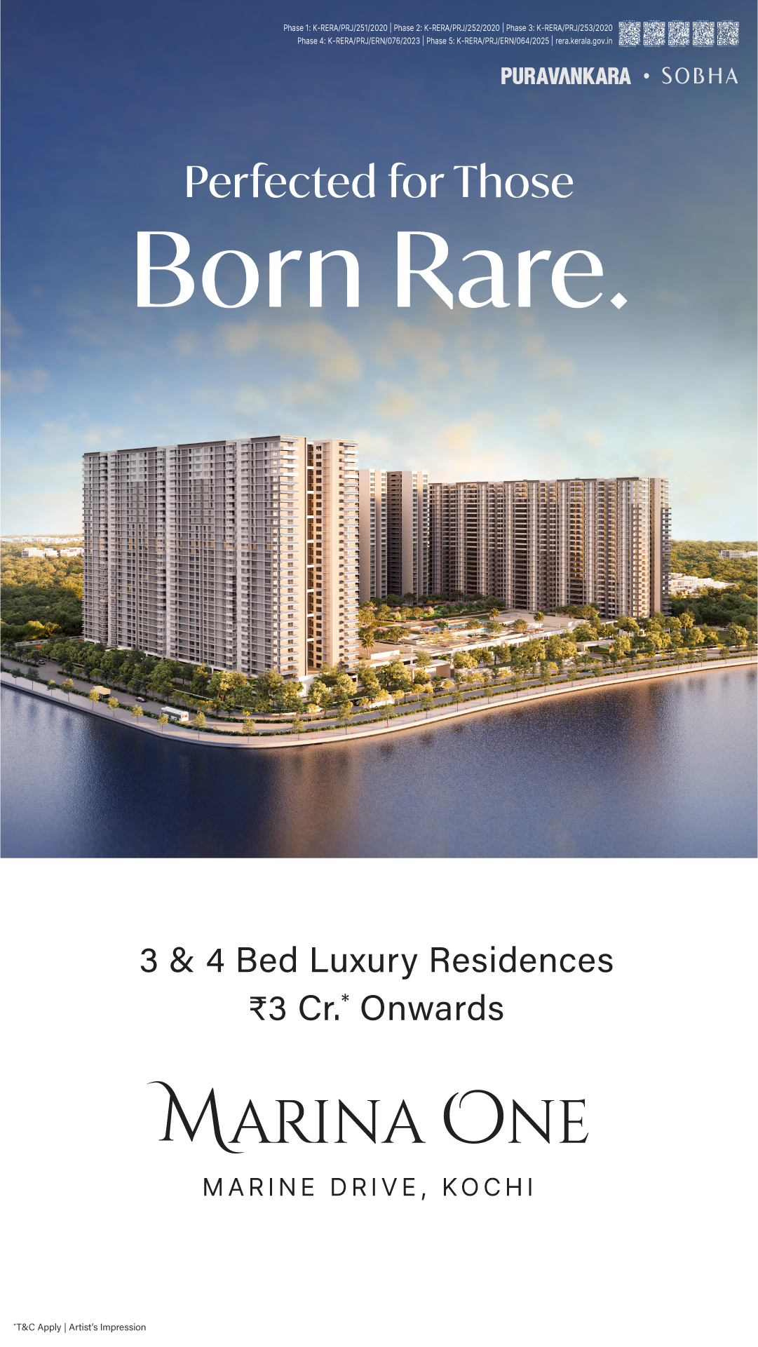 Marina One, Kochi Facebook ad from Jun 7, 2026