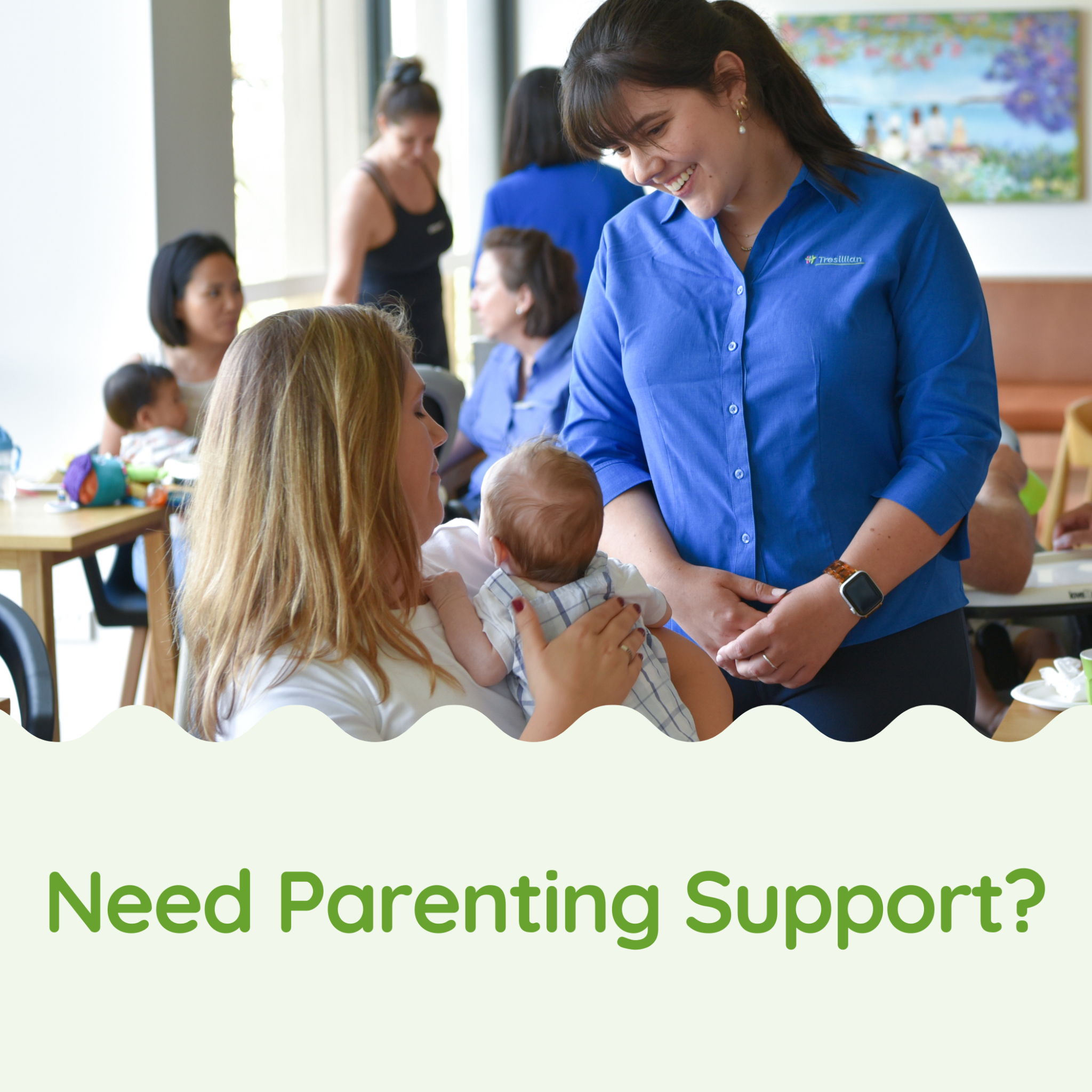 Tresillian Early Parenting Facebook ad