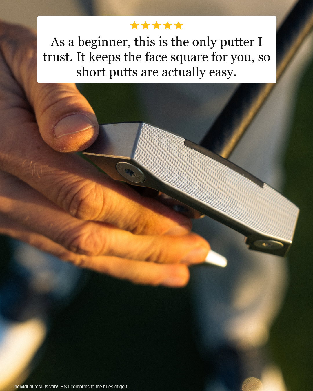 Performance Golf Facebook ad