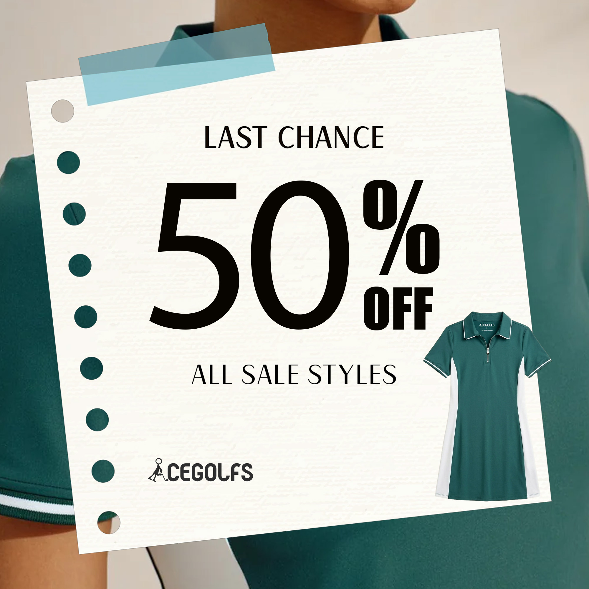 Acegolfs Fashion Facebook ad