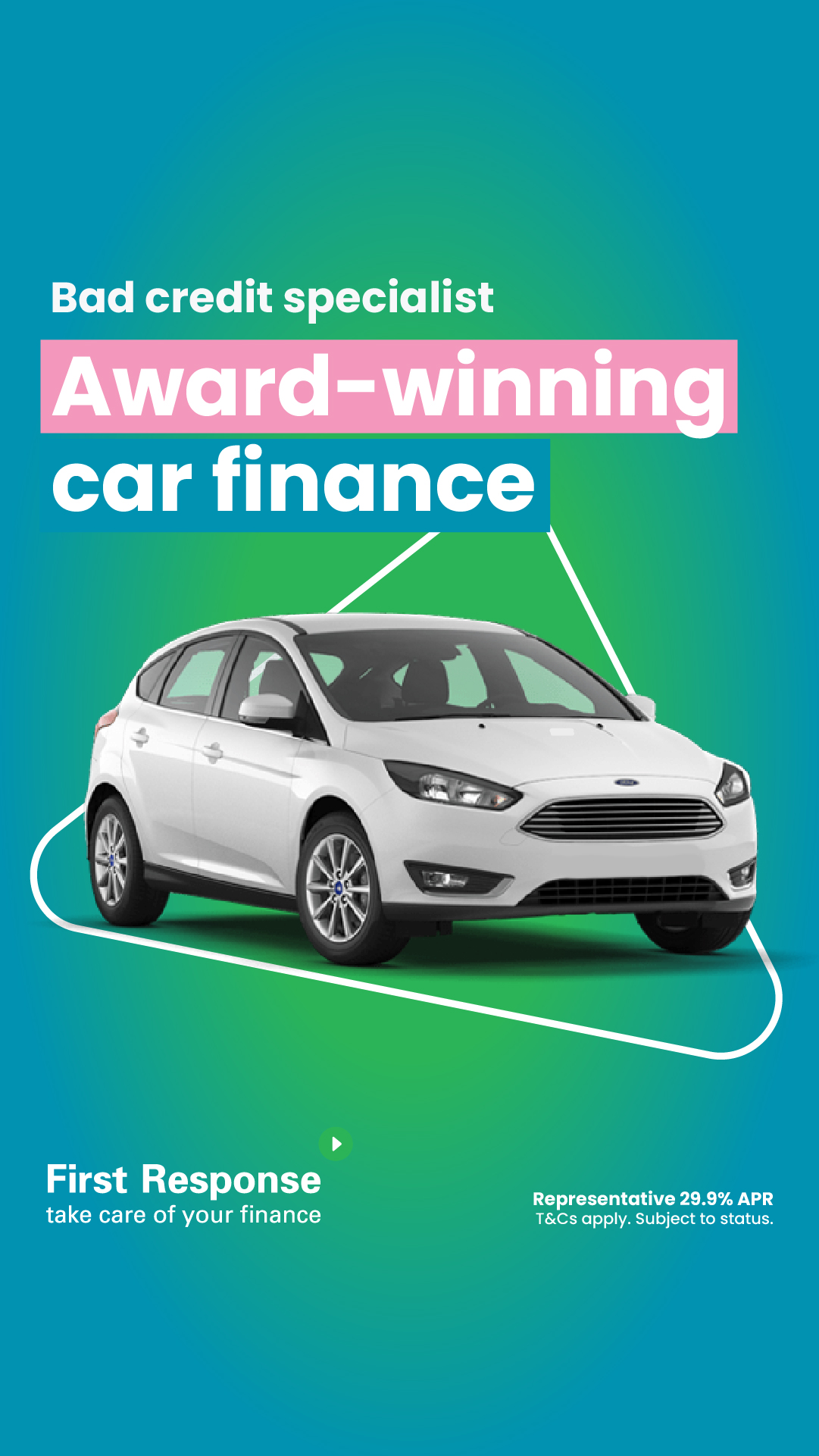 First Response Finance Ltd Facebook ad from Feb 24, 2026