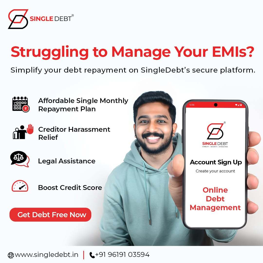 SingleDebt Facebook ad