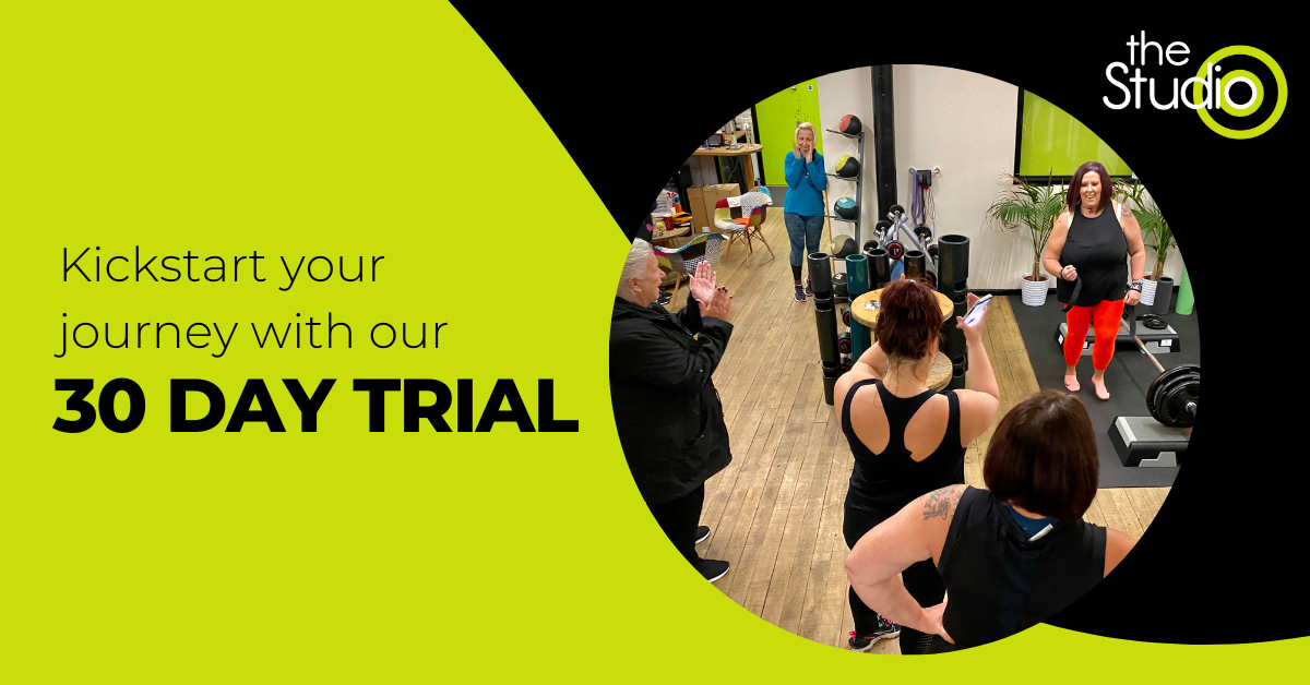 The Studio: Women's Personal Training Gym Facebook ad: 30 Day Trial