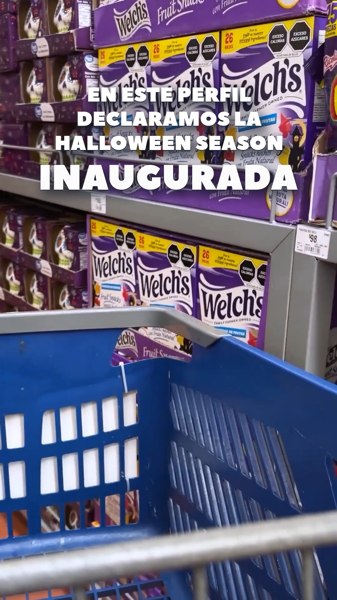 Welch’s Fruit Snacks Facebook ad: Si ya hay Welch’s Fruit Snacks Edición Halloween…