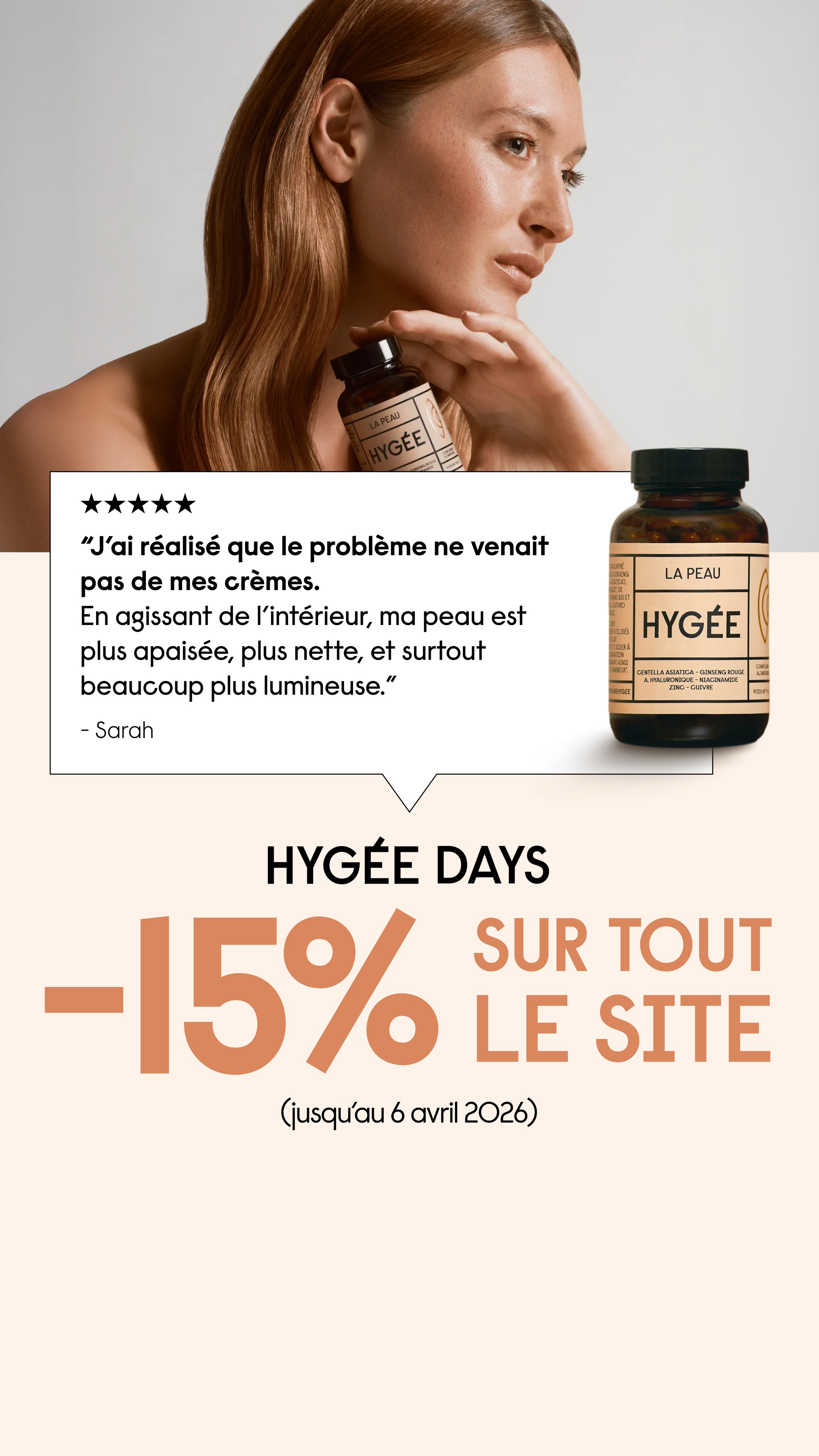 HYGÉE Facebook ad