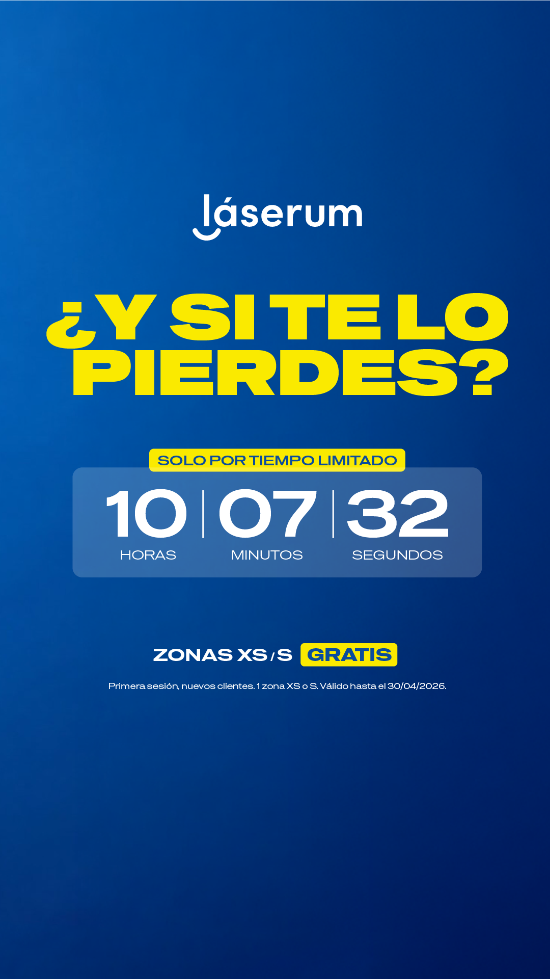 Láserum Facebook ad