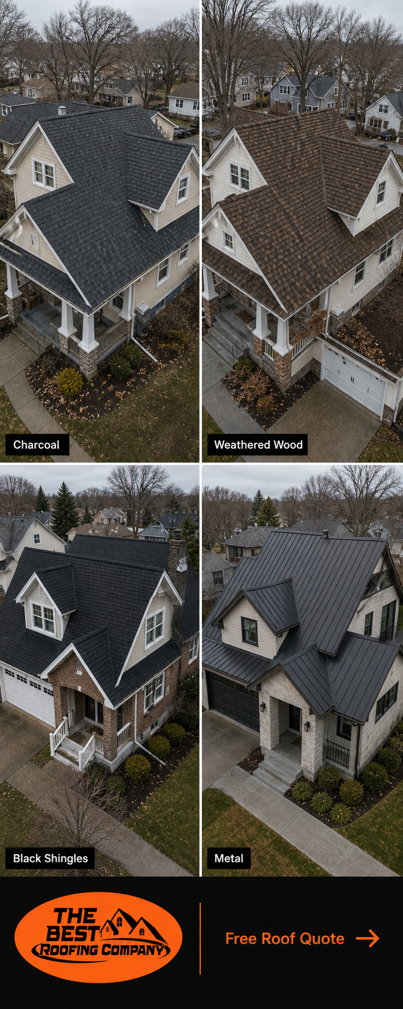 The Best Roofing Company Facebook ad: Protect Your Home Before The Damage Spreads. Book Your…