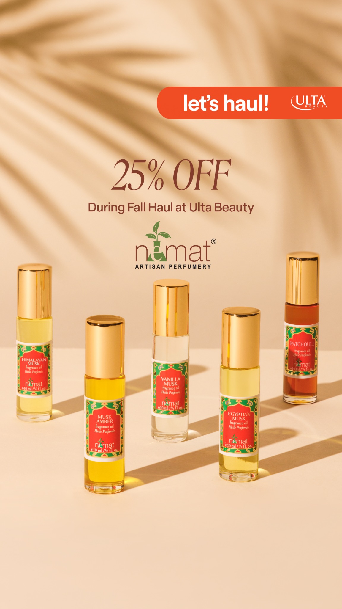 Ulta Beauty Facebook ad: Let's haul!