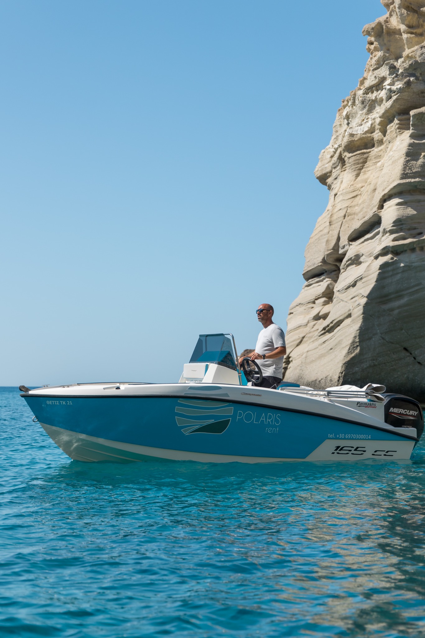 Polaris Boat Rental Facebook ad: Rent a Boat in Milos & Kimolos | Daily Cruises | Polaris…