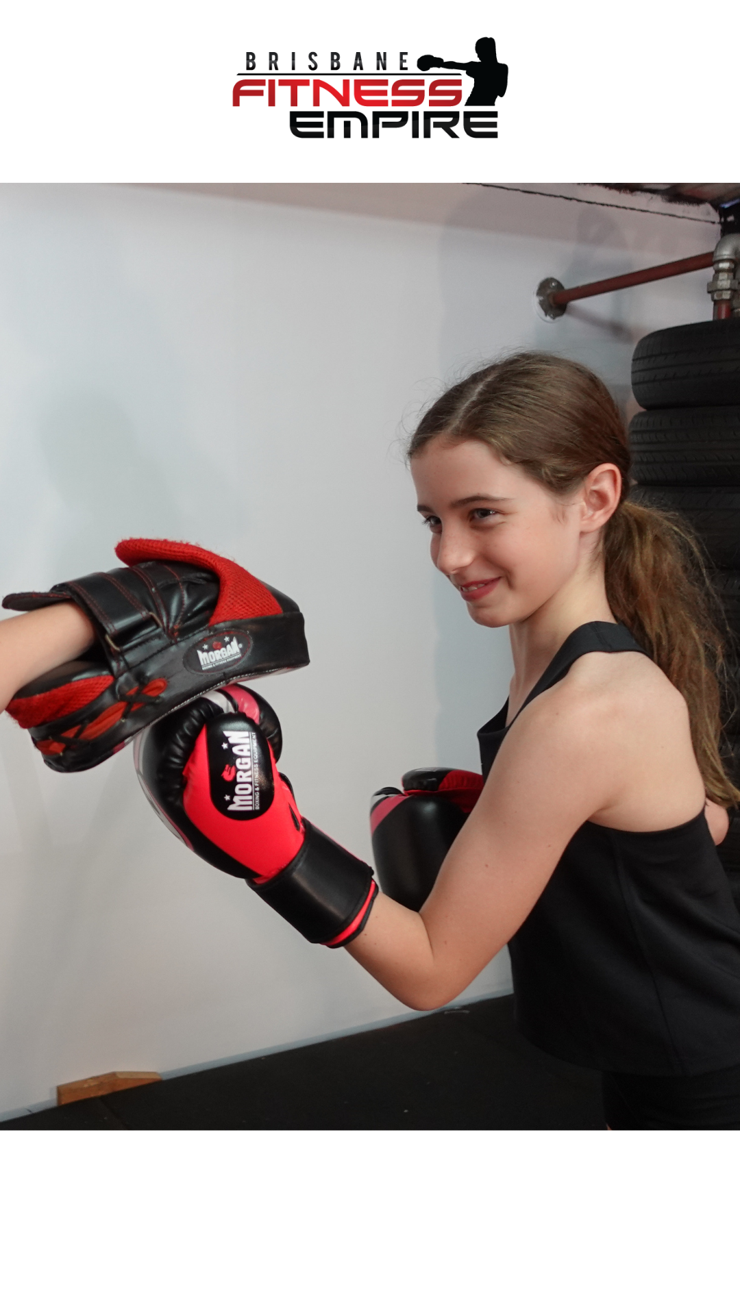 Brisbane Fitness Empire Facebook ad: Free Kids Martial Arts Class!