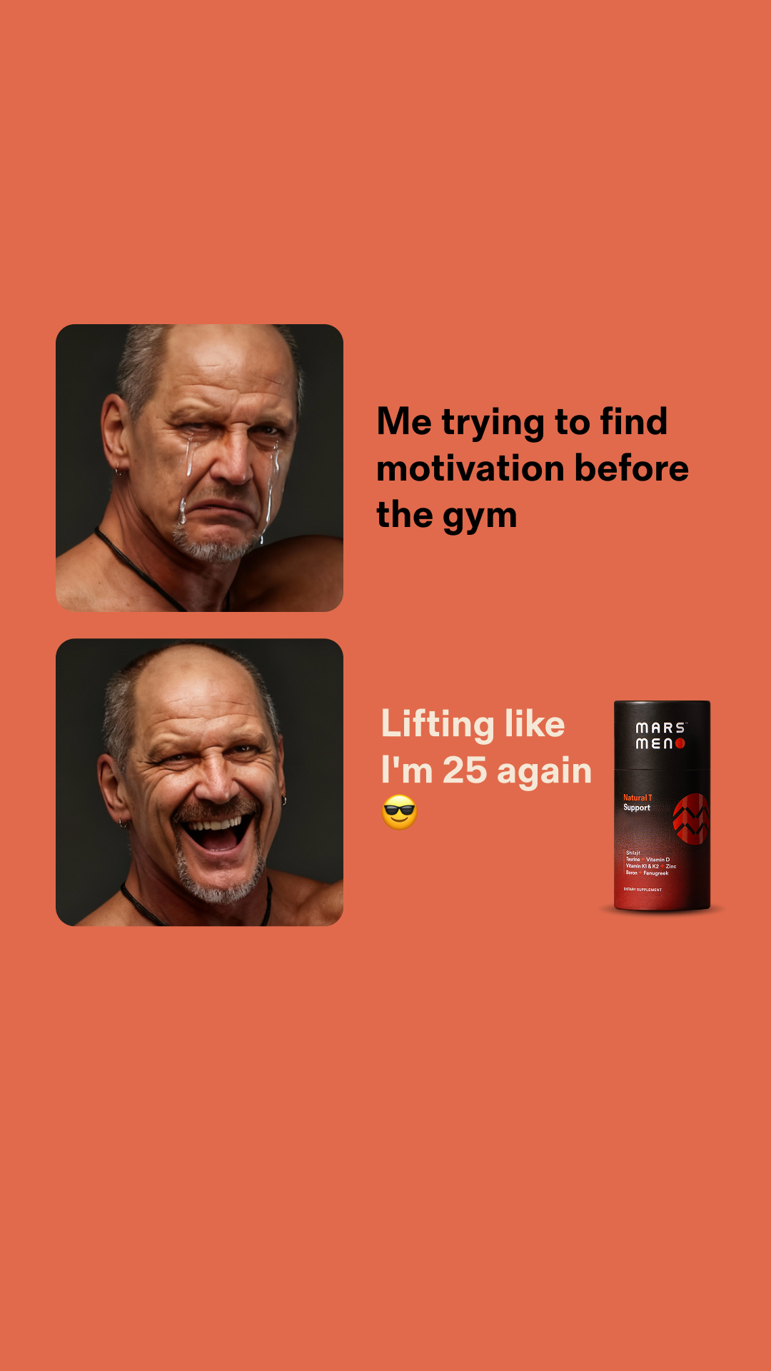 Mars Men Facebook ad