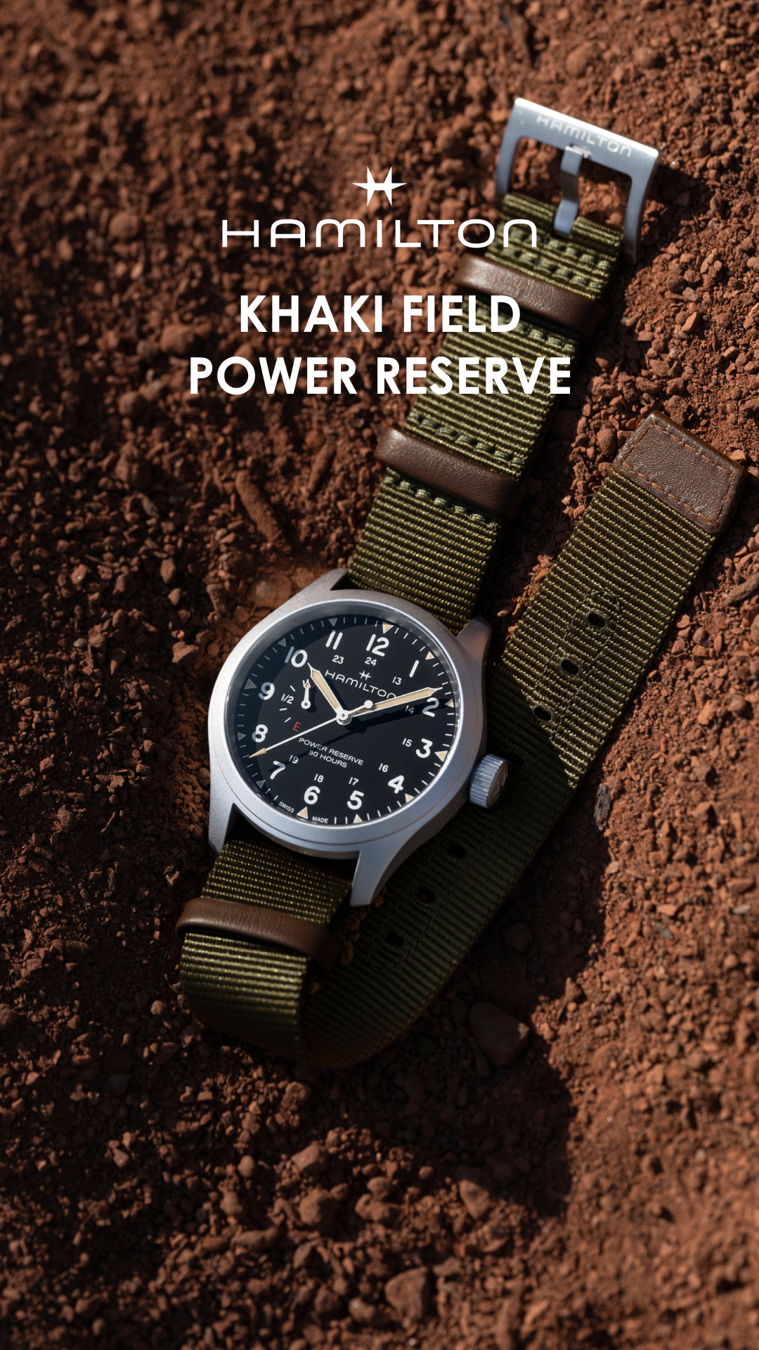 Hamilton Watch Facebook ad
