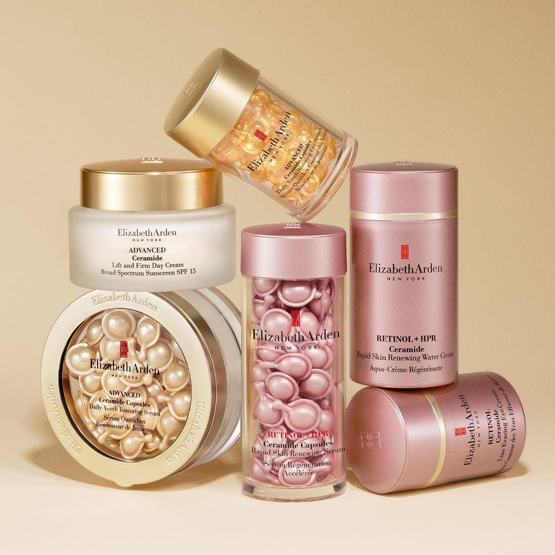 Elizabeth Arden Facebook ad: Är din hud redo för våren?