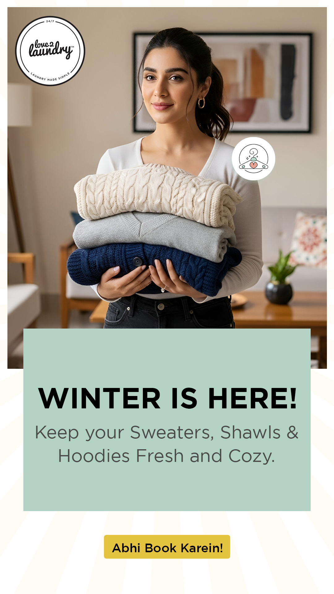 Love2Laundry PK Facebook ad from Nov 12, 2025
