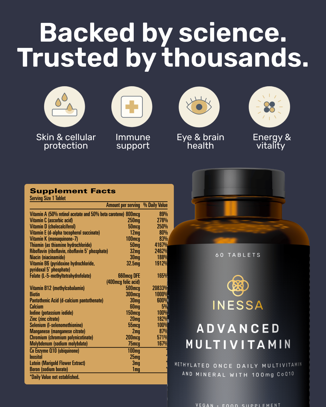 Inessa Facebook ad: Give your body the best