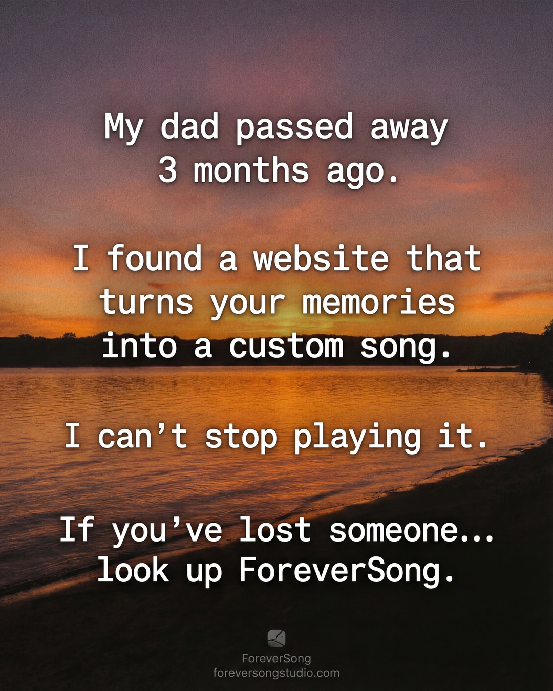 Forever Song Facebook ad