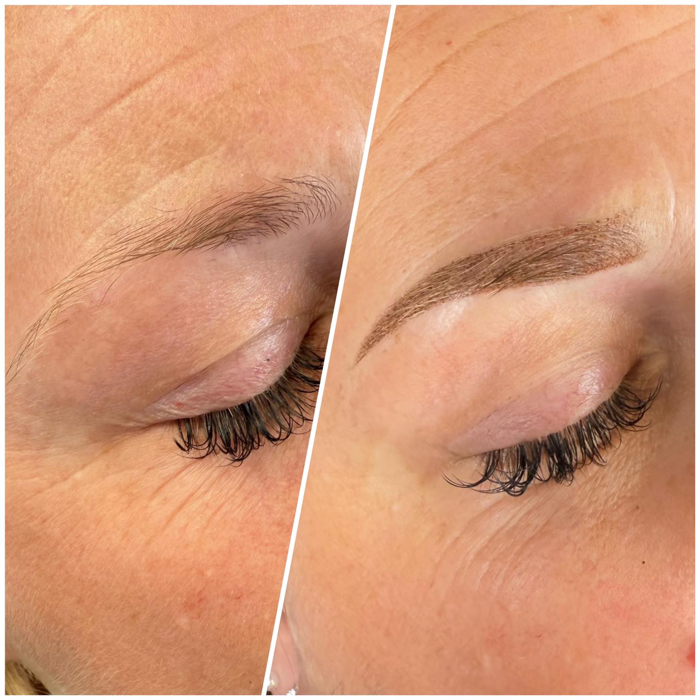 Cadie's Beauty Facebook ad: Powder Brows, Soft, Natural & Effortless Beauty
