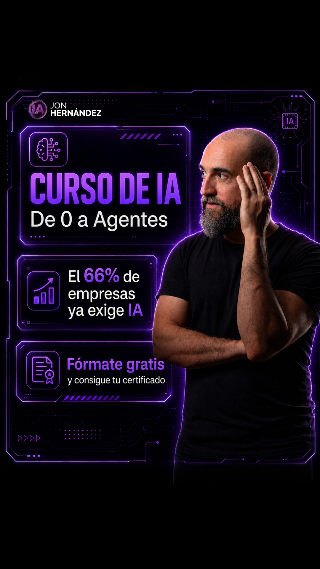 Jon Hernández Facebook ad