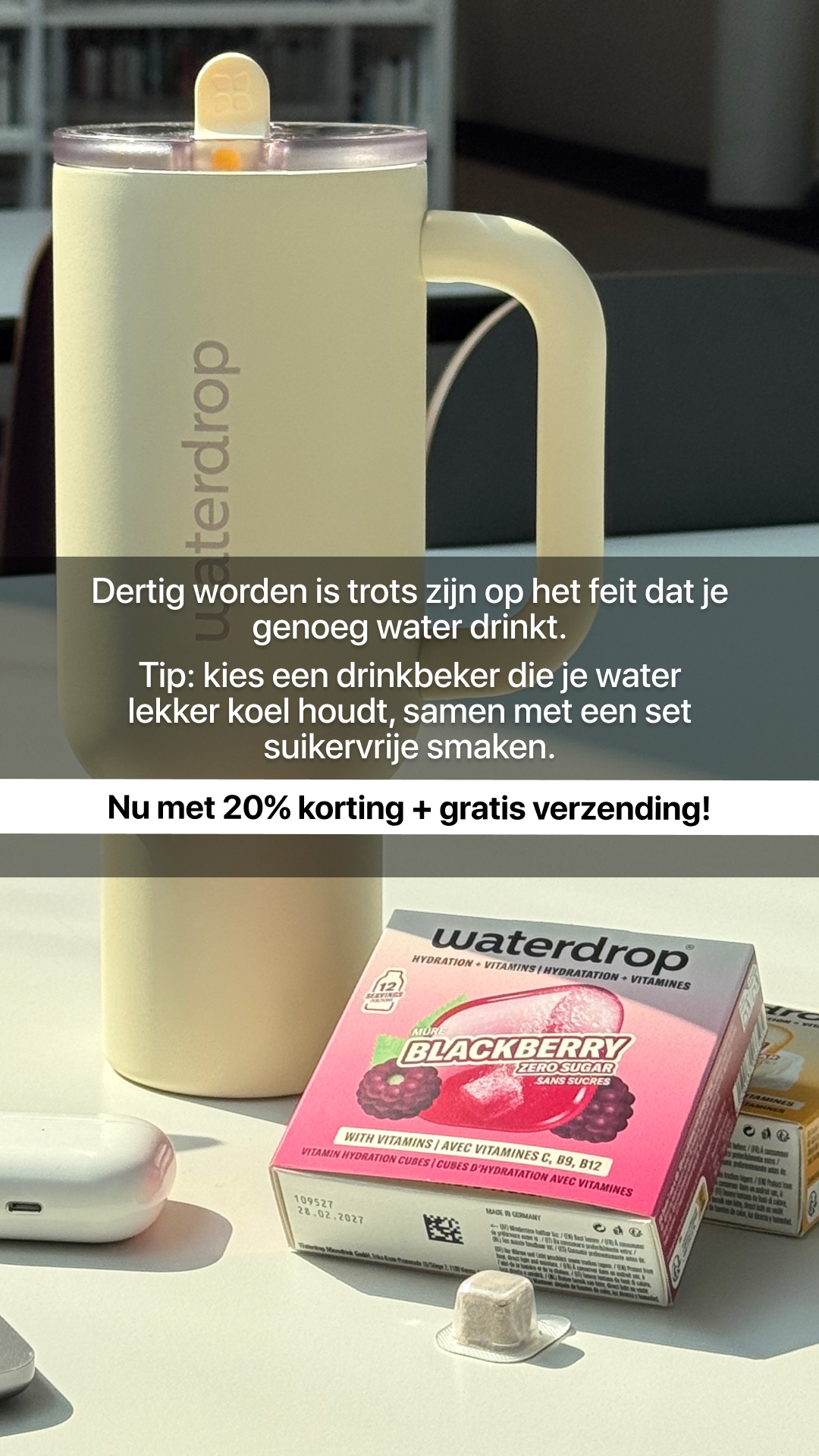 Waterdrop Facebook ad
