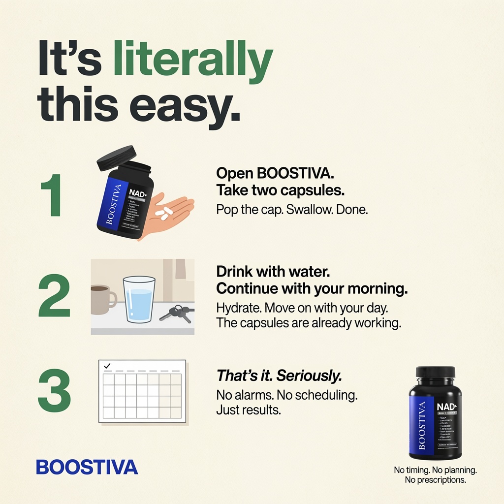 Boostiva Facebook ad: The Men’s NAD+ Formula Everyone Is Talking About