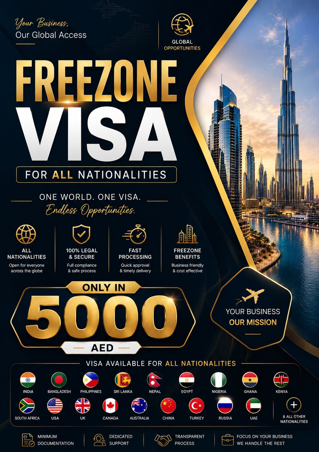 Global Linkz Business Setup Facebook ad